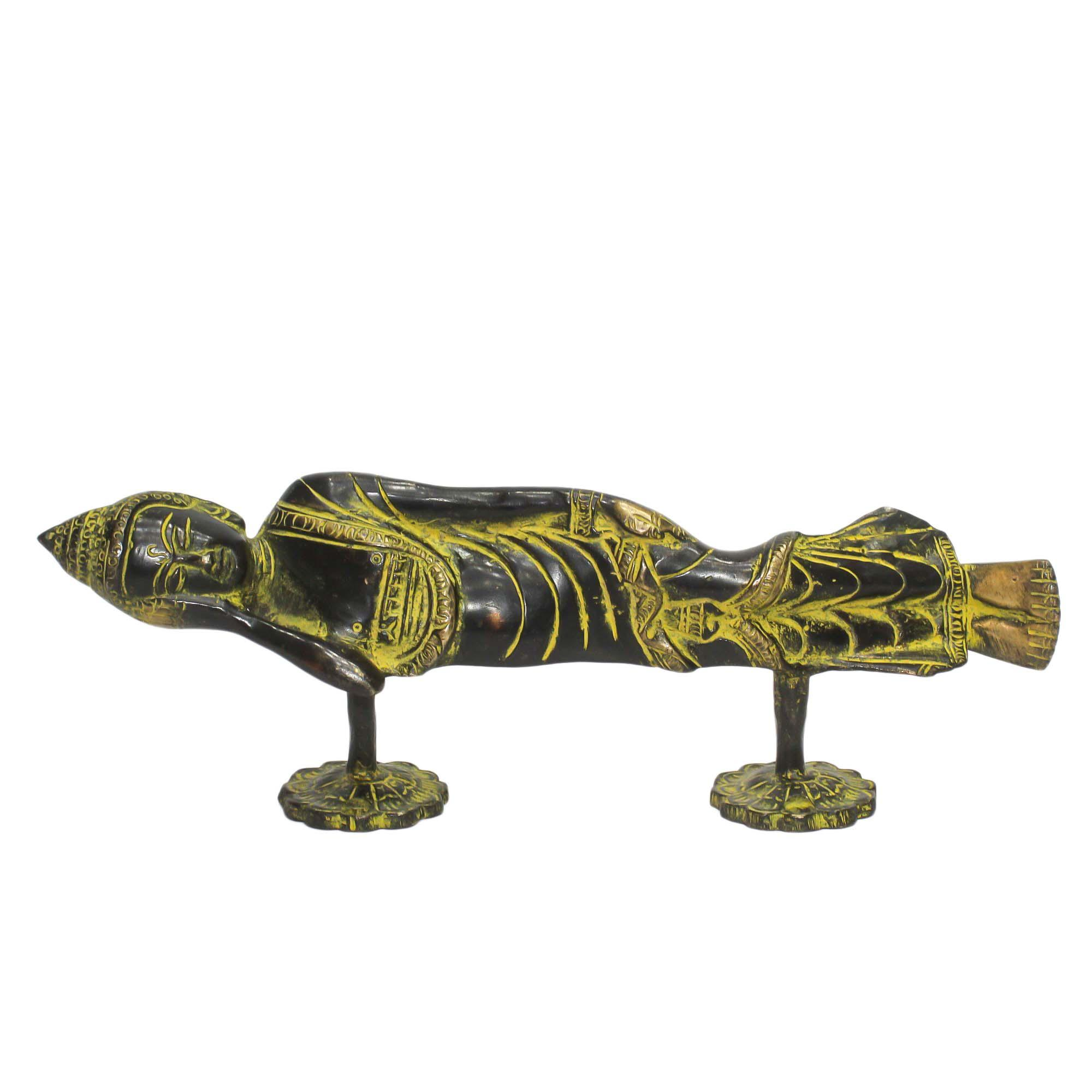 Seven Chakra Handicraft - Brass Sleeping Buddha Door Handle