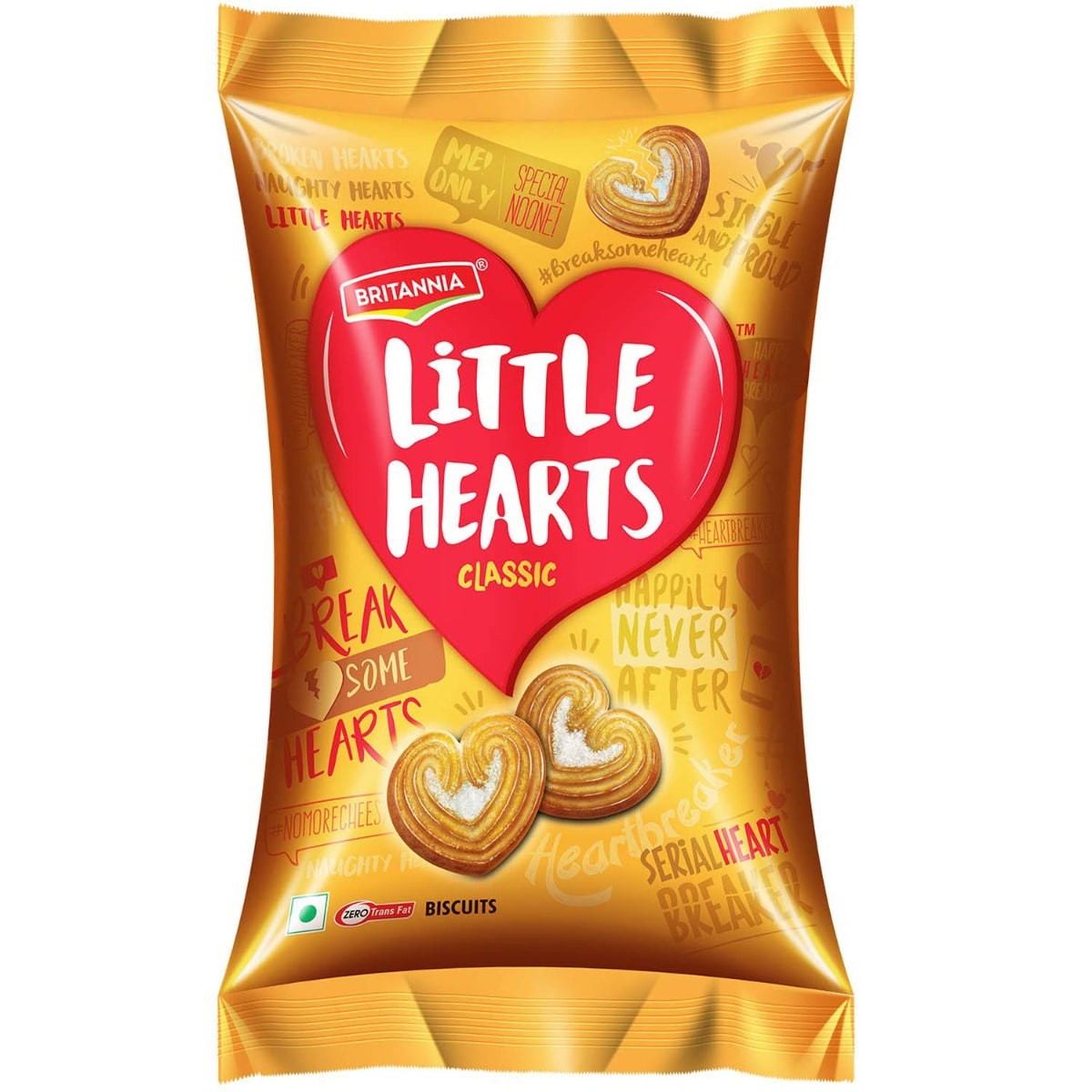 Britannia little hearts 75gm
