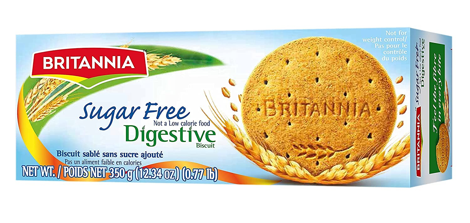Britannia Digestive Sugar Free 350gm