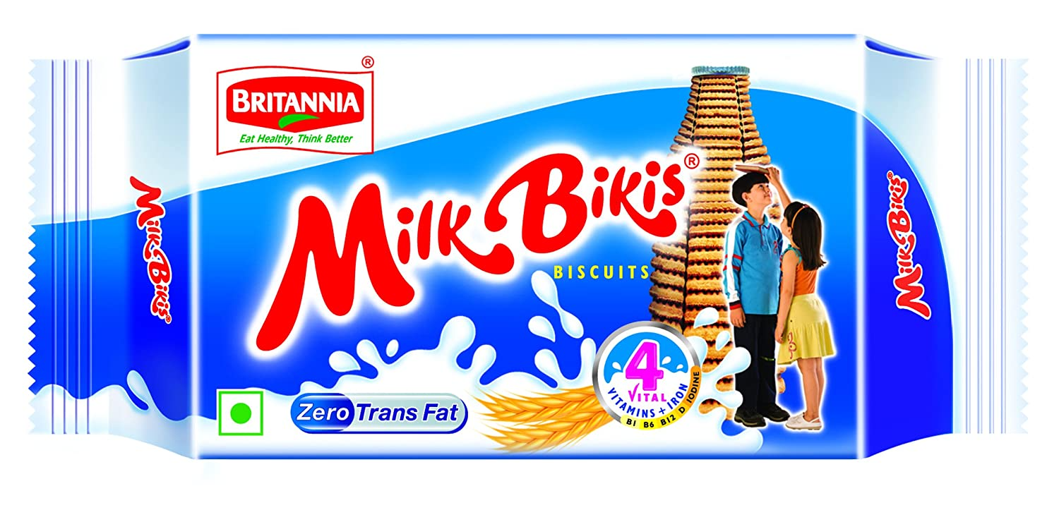 Britannia Milk Bikis Biscuits 100g