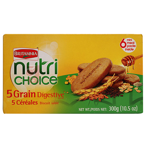 Britannia NutriChoice 5 Grain Digestive 300g