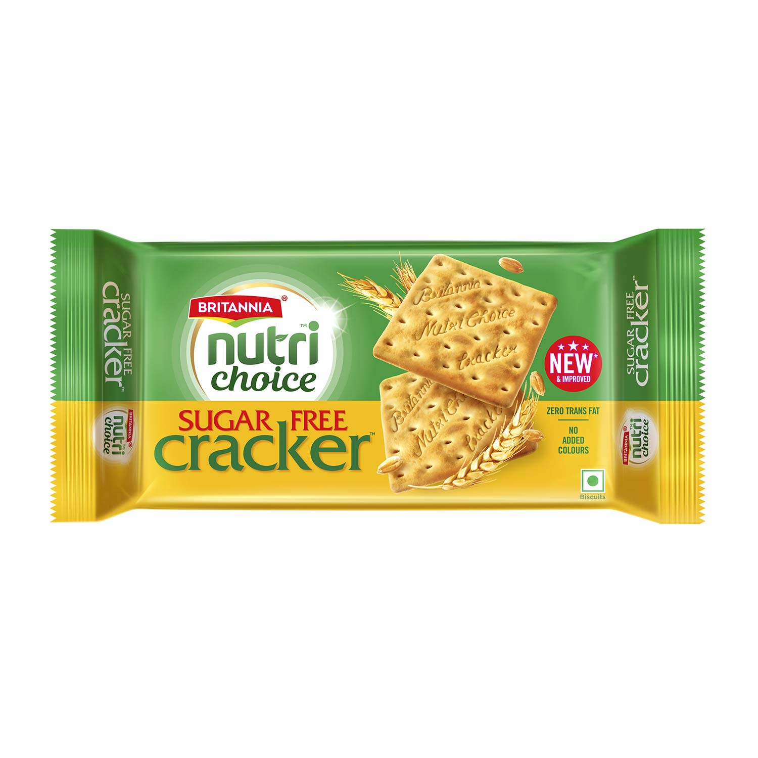 Britannia NutriChoice Sugar Free Cracker Biscuits Pouch 300 g