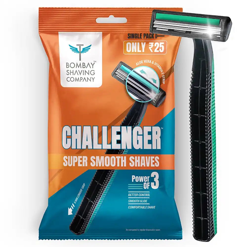 Bombay Shaving - Challenger Super Smooth Shaves - Pack of 1