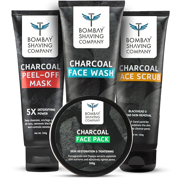 Bombay Shaving - Charcoal Facial Starter Kit