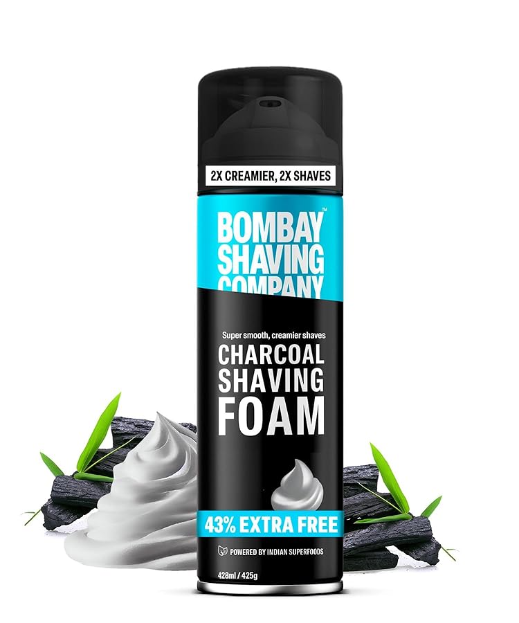 Bombay Shaving Company Charcoal Shaving Foam 425g