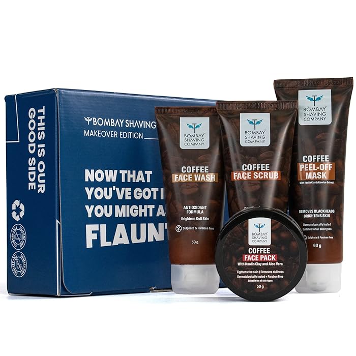 Bombay Shaving Coffee Facial Starter Kit