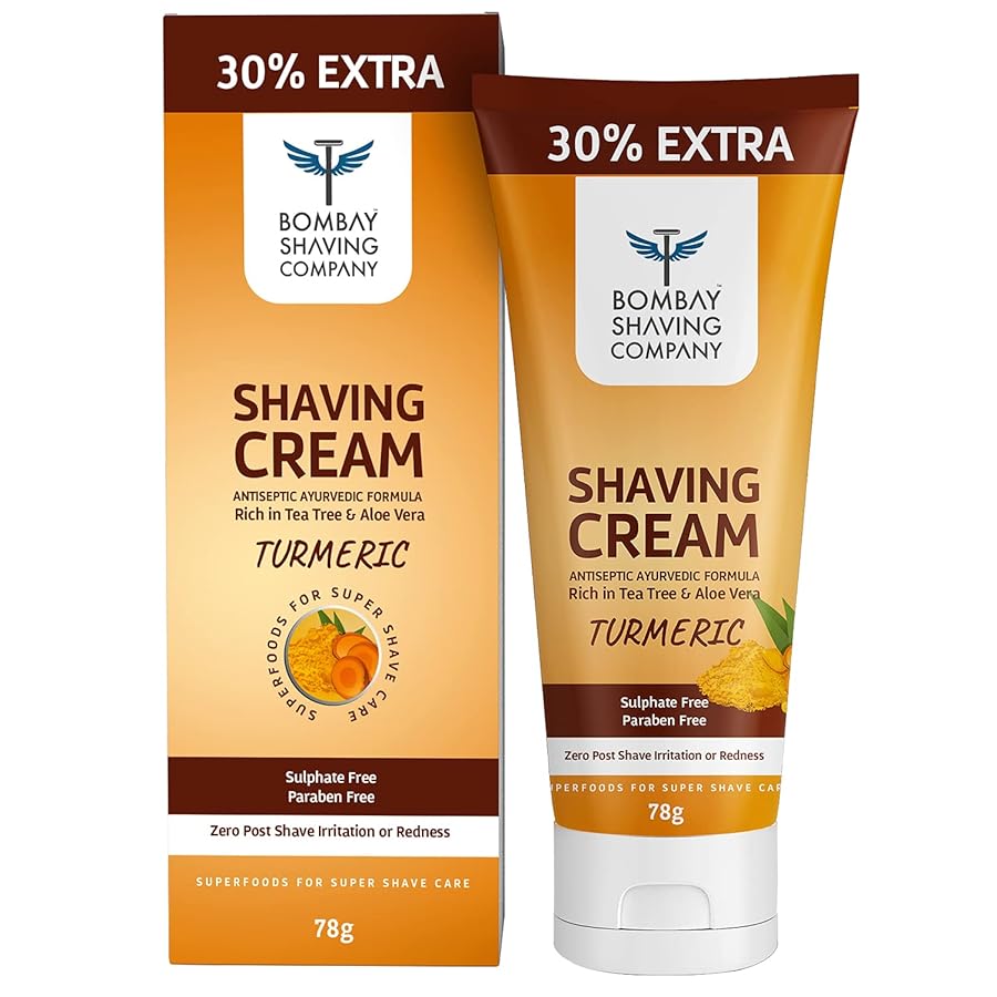 Bombay Shaving Company - Turmeric Shaving Cream 78 gm