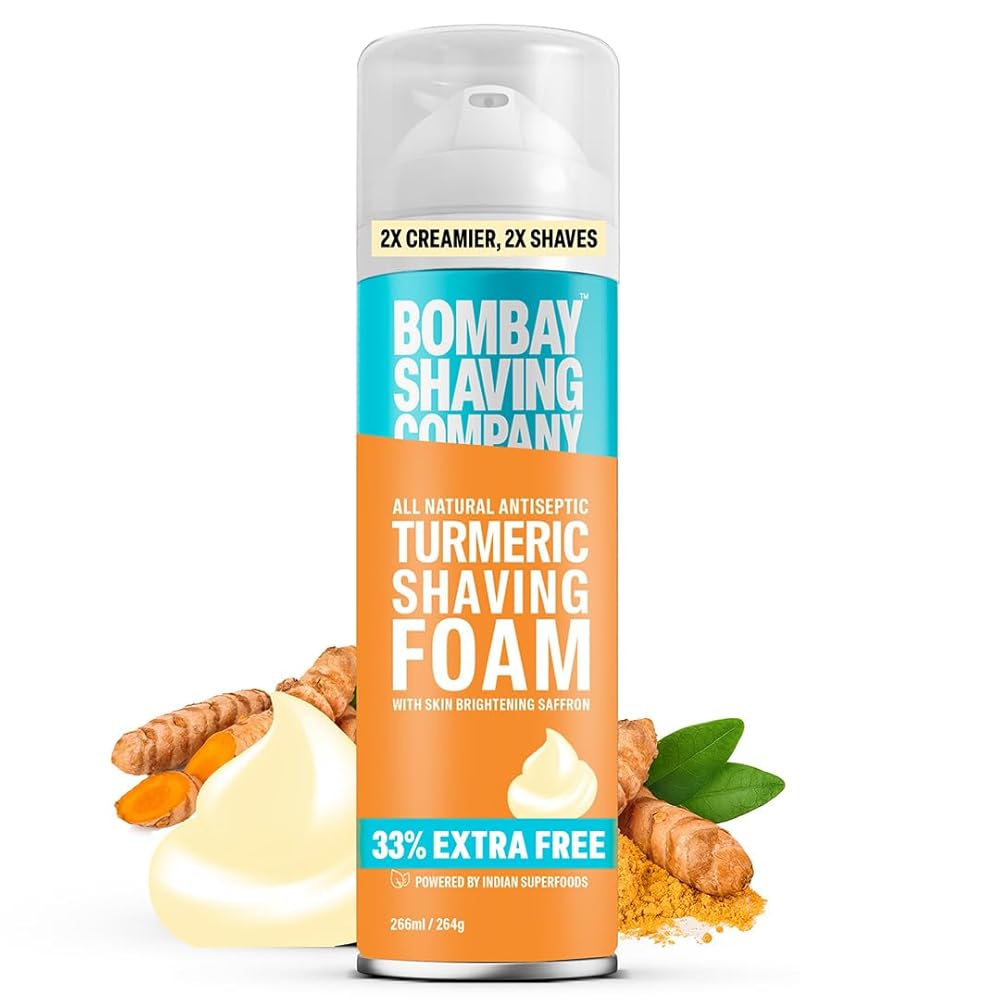Bombay Shaving Company - Turmeric Shaving Foam 264g