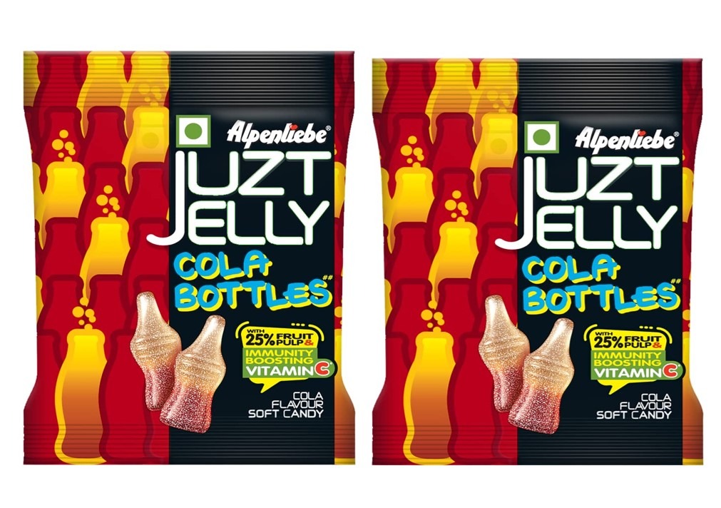 Perfetti Alpenliebe Juzt Jelly Cola Bottles Bag – Cola Flavor 2 Pcs