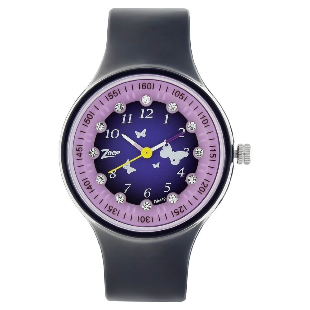 Titan Multicoloured Dial Watch with Plastic Case For Girls C4038PP01