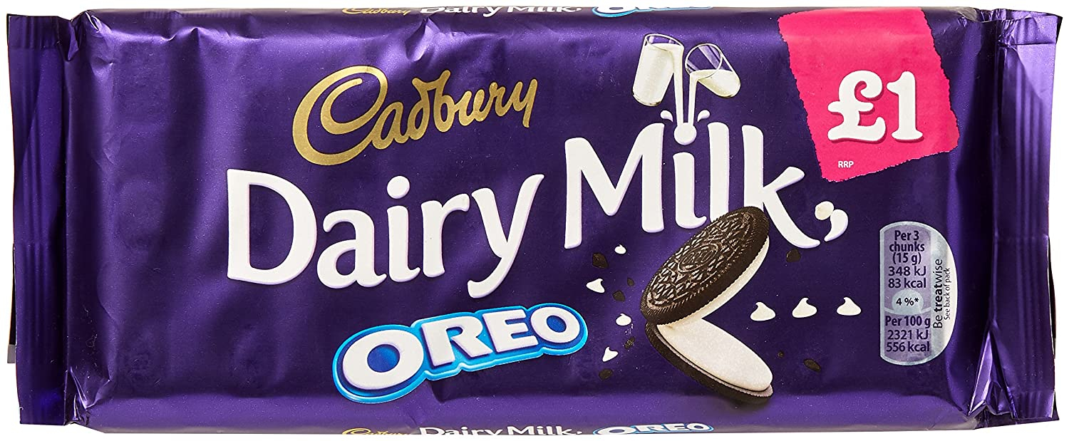 Cadbury Dairy Milk Oreo 120gm 