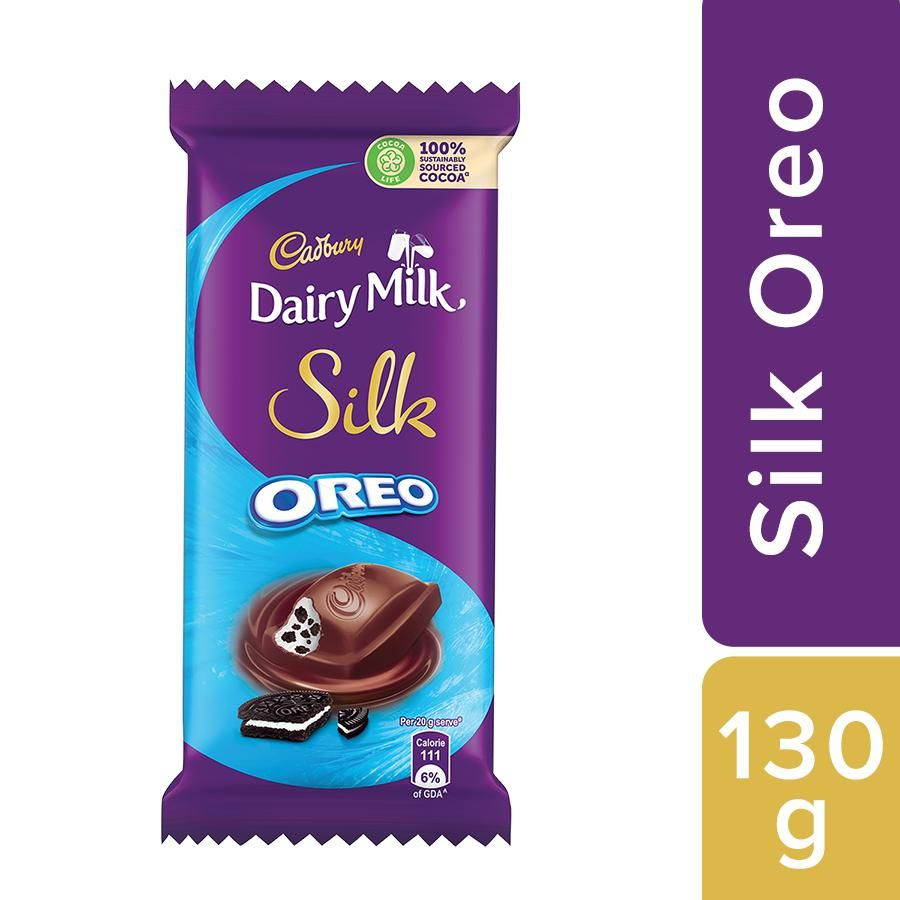Cadbury Dairy Milk Silk Oreo 130gm