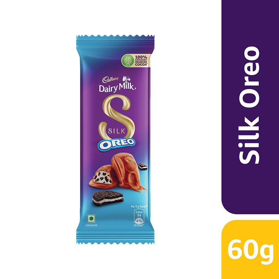 Cadbury Dairy Milk Silk Oreo 60gm