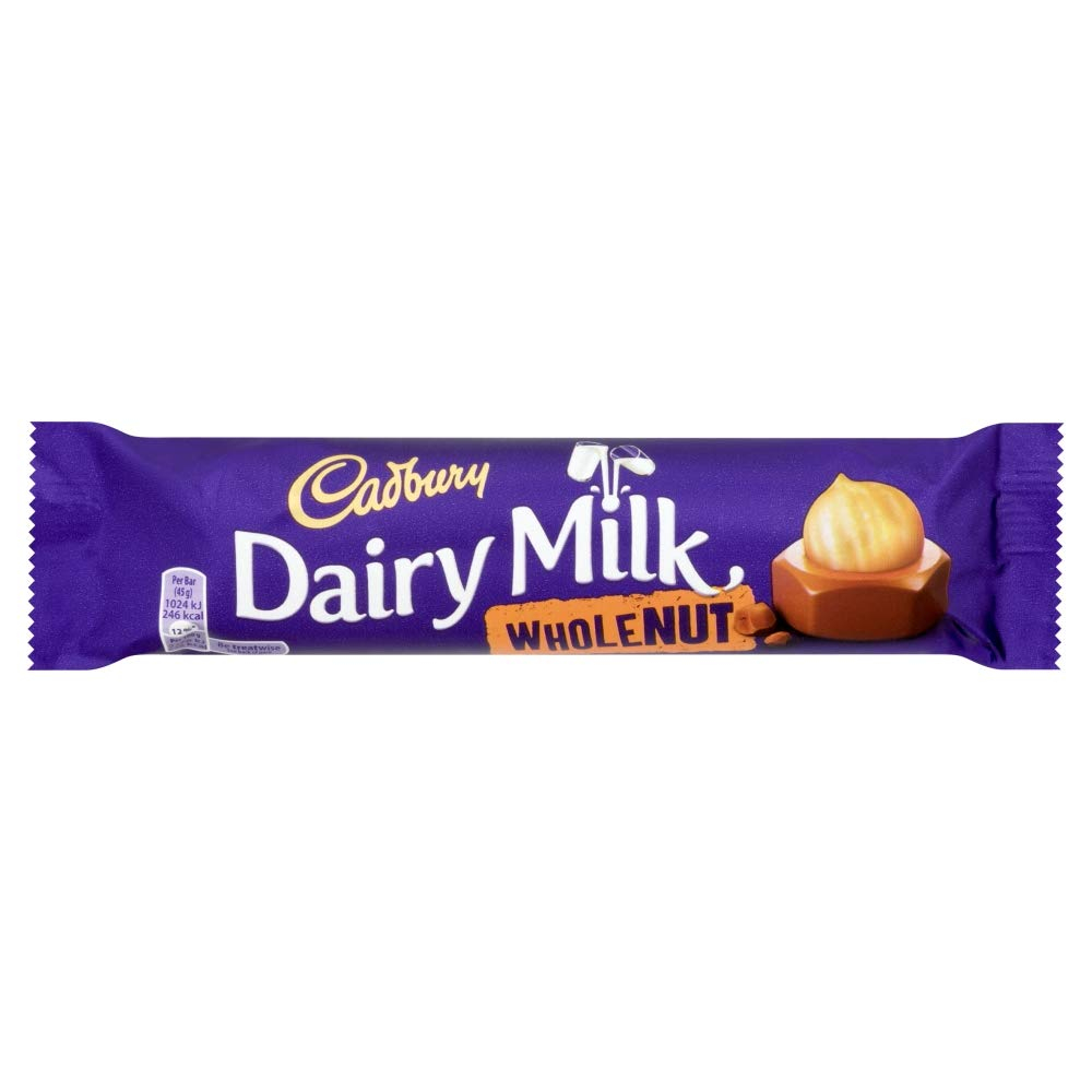 Cadbury Dairy Milk Wholenut 45gm
