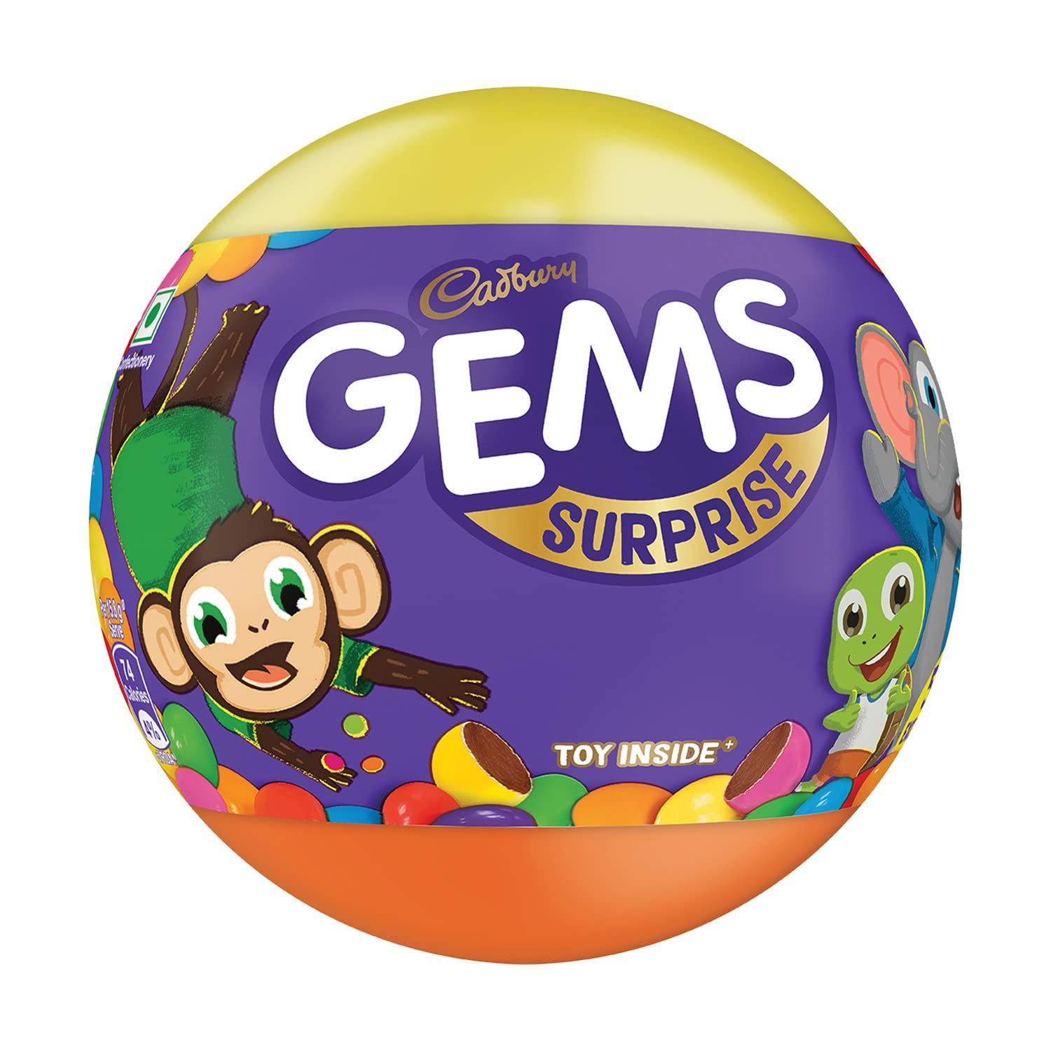 Cadbury Gems Surprise Chocolate, 15.8 g