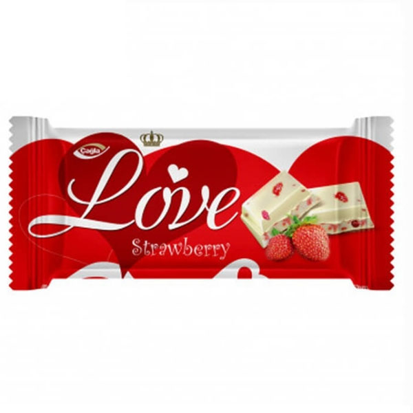 Cagla Love Strawberry Chocolate 80g