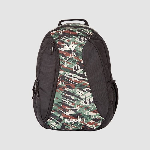 Wildcraft Camo 3 Bagpacks-Green