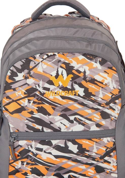 Wildcraft Camo 6 Backpack Bag-Orange