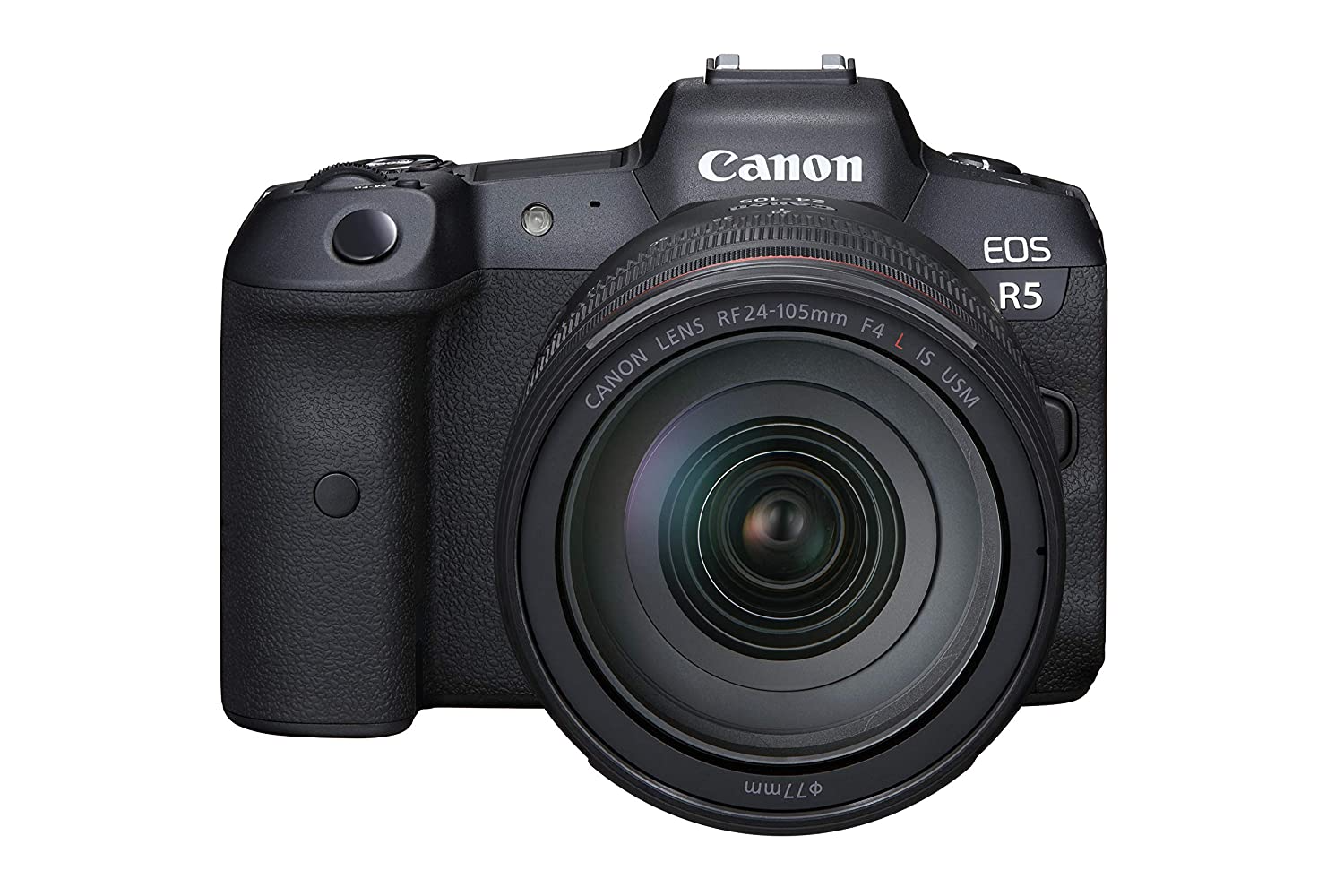 Canon Camera - EOS R5 Full Frame Mirrorless Camera + RF 24-105mm F4 L is USM Lens Kit, Black (4147C013)
