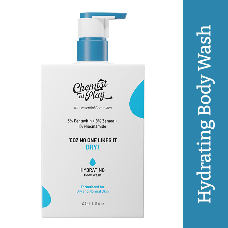 Chemist At Play Body Wash For Dry-Normal Skin - 473ml (3% Pentavitin + 8% Zemea + 1% Niacinamide)