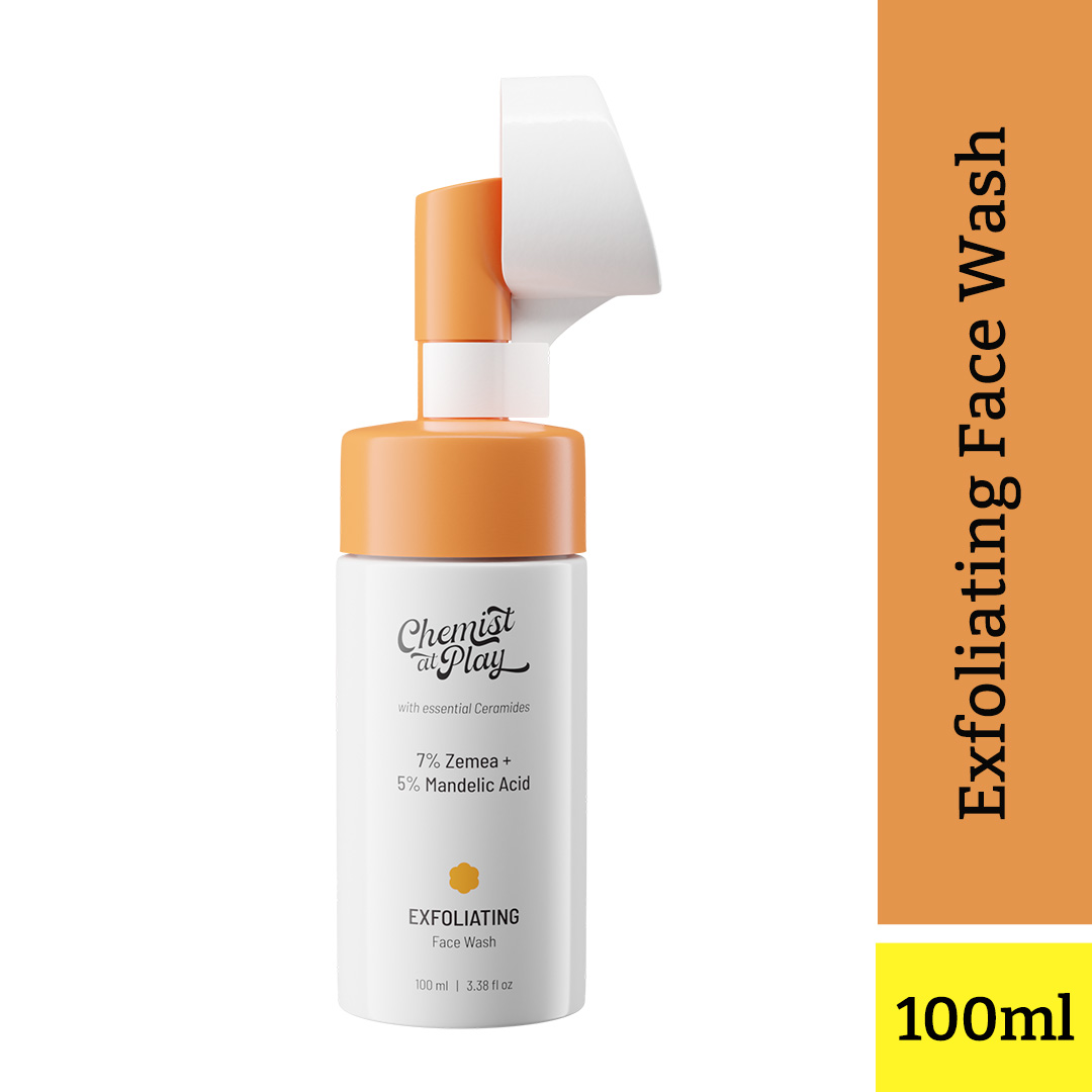 Chemist At Play Exfoliating Face Wash - 100ML (7% Zemea + 5% Mandelic Acid)