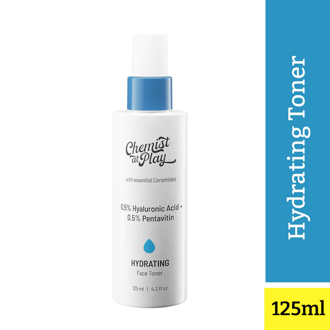 Chemist At Play Hydrating Face Toner - 125ML (0.5% Hyaluronic Acid + 0.5% Pentavitin)
