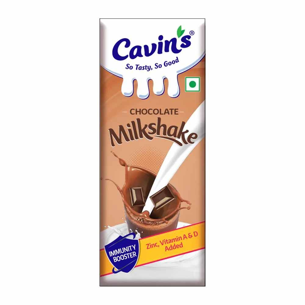 Cavins Chocolate Milkshake 180Ml