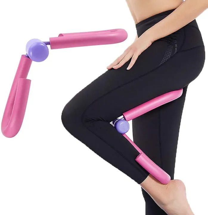 Strauss Multi-Purpose Muscle Strengthener Leg Thigh Exerciser Fitness Gym Equipment Sports Training Leg Strength Muscle Training Device, 1Pc ( Black Color)