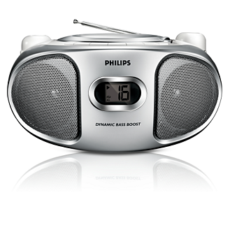 Philips CD Soundmachine AZ102S/98  SILVER