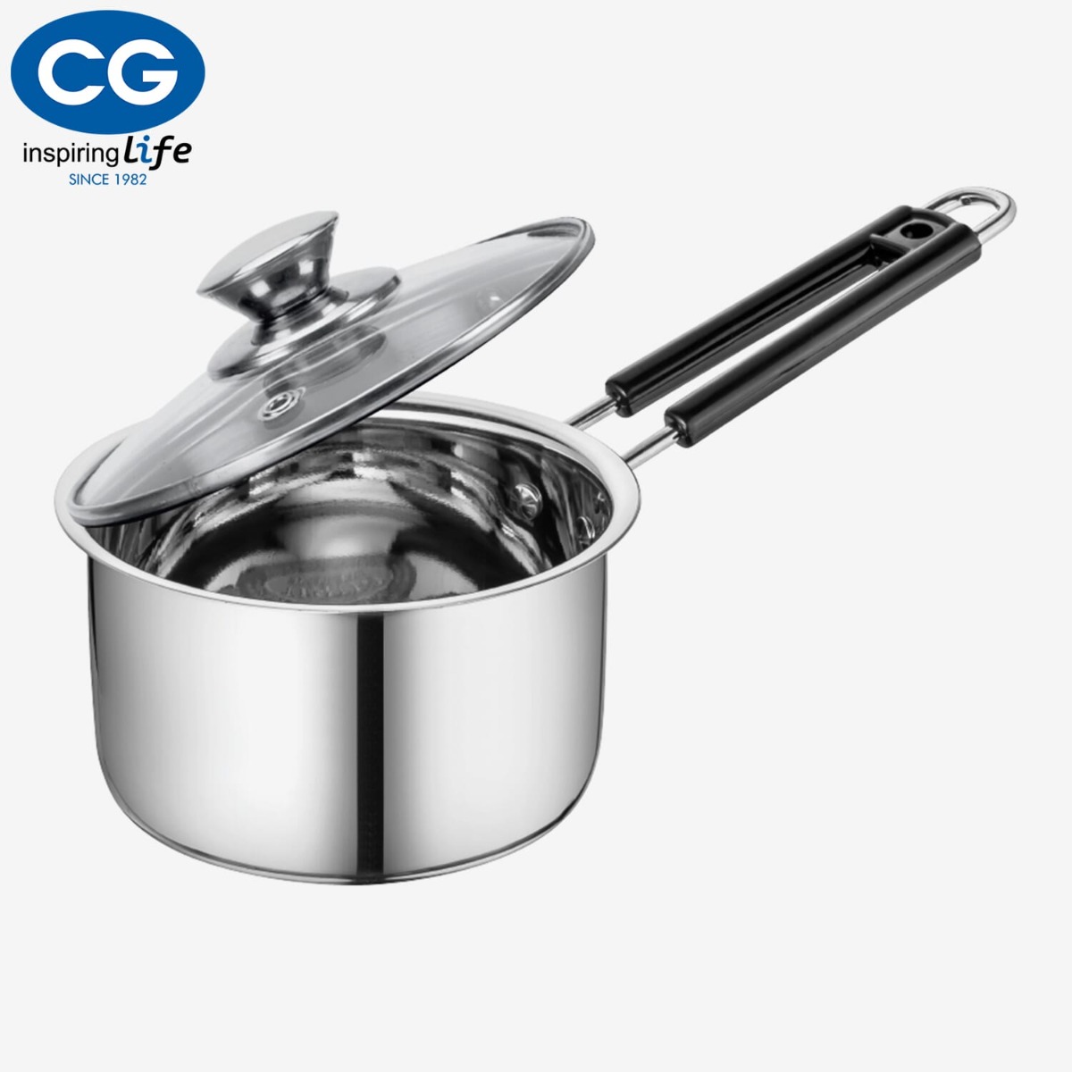 Cg 20 CM Stainless Steel Sauce Pan - CGSS20SGL03