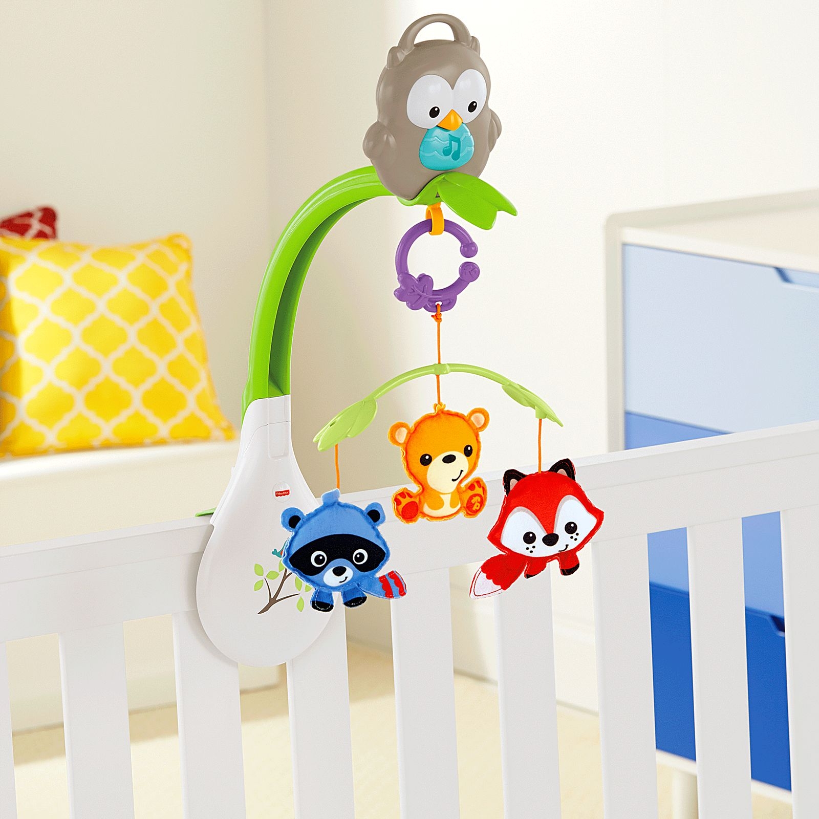 Fisher Price Woodland Friends Musical Mobile CDM84