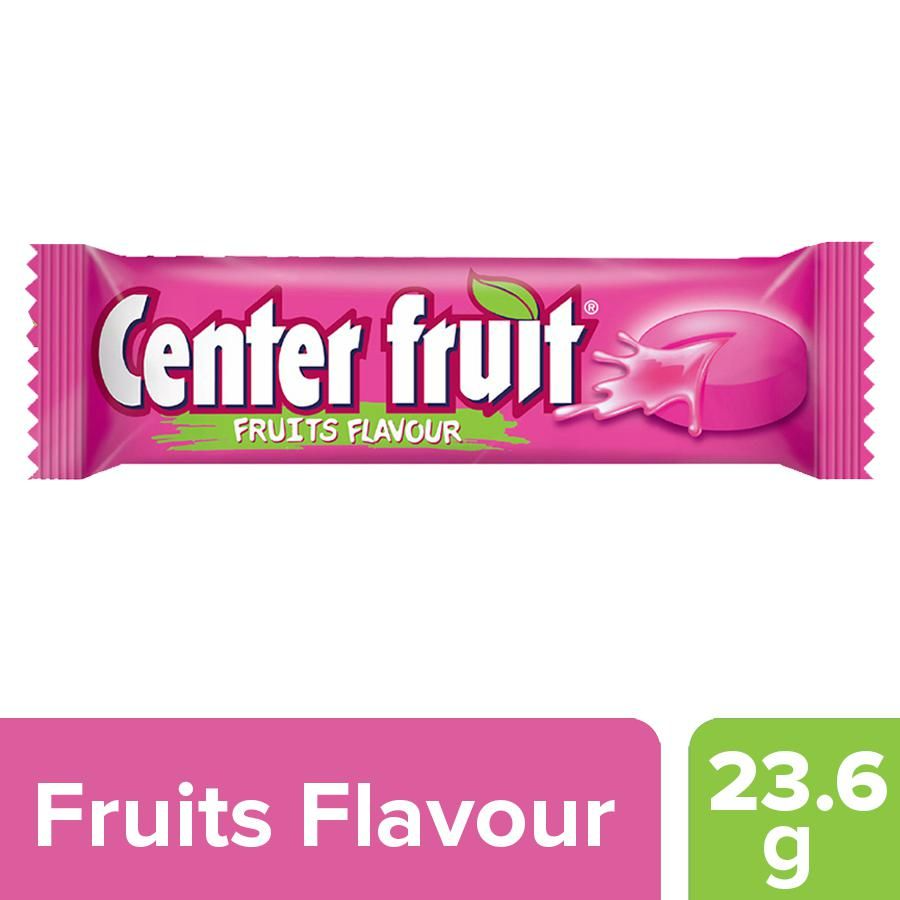 Center Fruit Chewing Gum Stick - Fruits Flavour, 23.6g