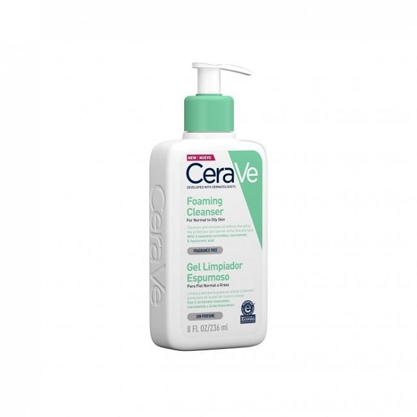 Cerave Foaming Cleanser Normal to Oily Skin 236ml