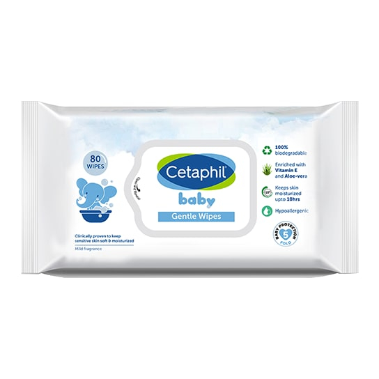 Cetaphil Baby Gentle Wipes 80 wipes