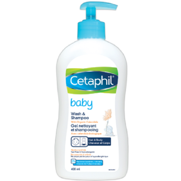 Cetaphil Baby Wash and Shampoo 400ml