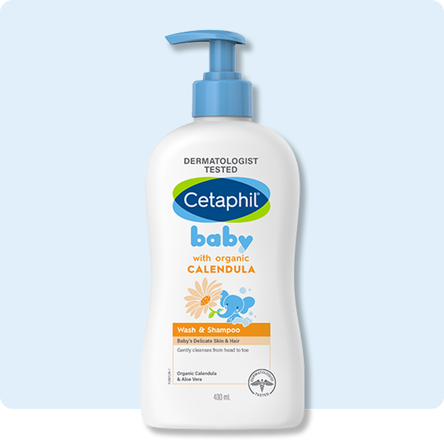 Cetaphil Baby Wash & Shampoo With Organic 400ml