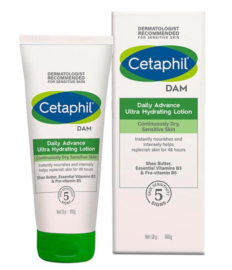 Cetaphil Dam Daily Advance Ultra Hydrating Lotion - 100gm