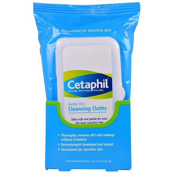 Cetaphil Gentle Skin Cleansing Cloths 25 pieces