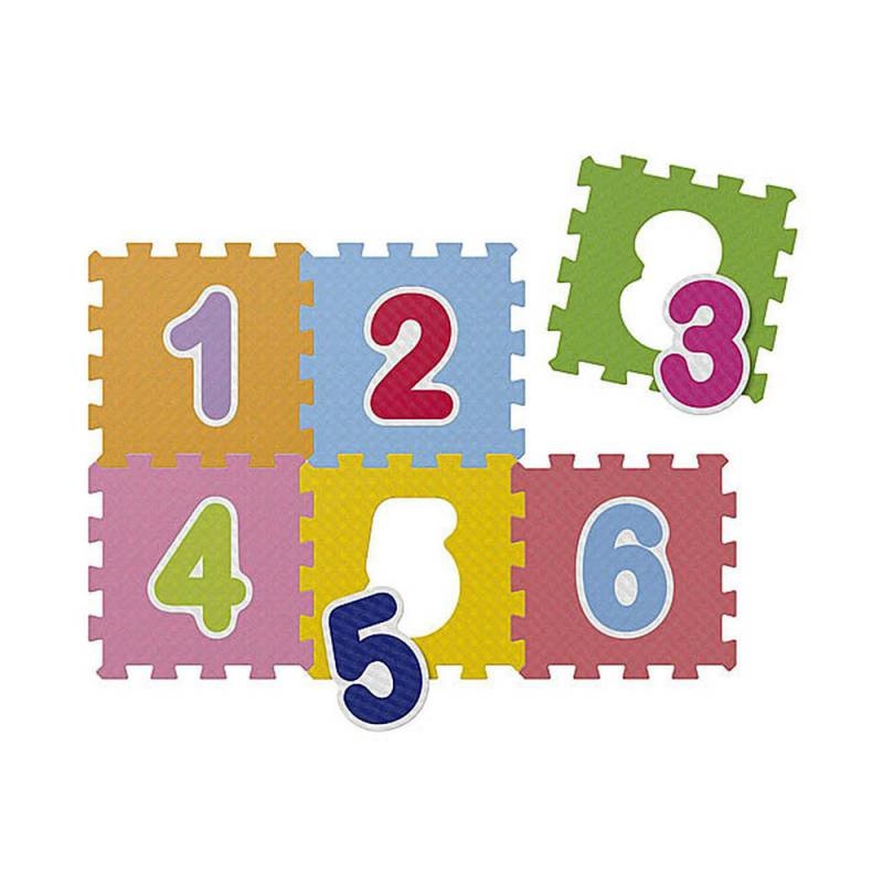 Chicco Puzzle Matten Teppich Zahlen 6-teilig