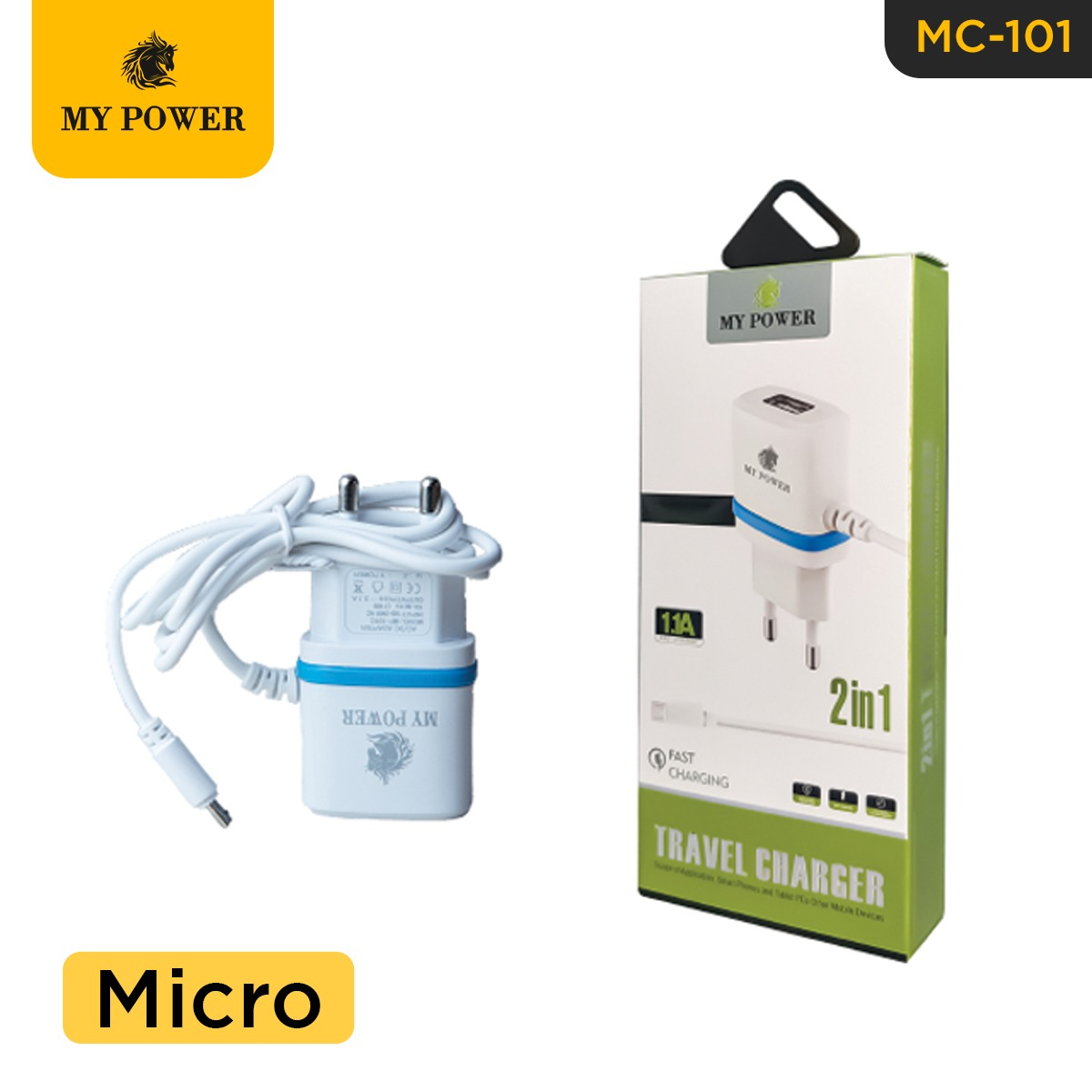 My Power Charger 1.1A MP 101C
