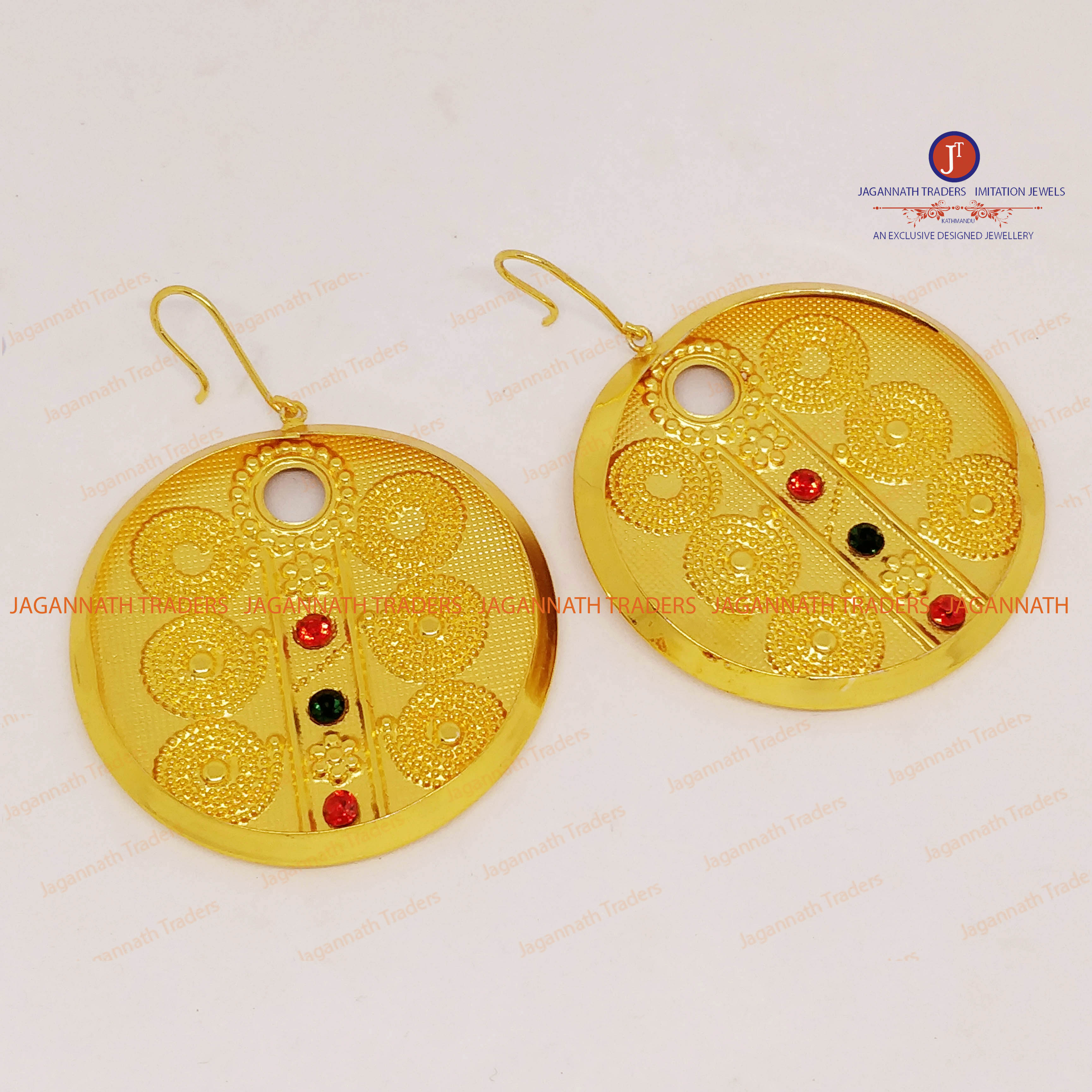 Cheptesun 5Cm Diameter Ear Ring For Women