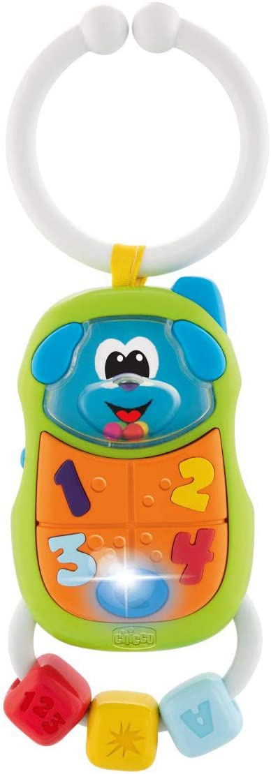 Chicco Baby Trillino Phone, Electronic Rattle Tinker Bell with Lights and Sounds Toy