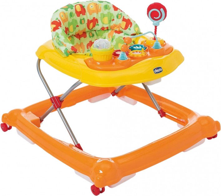 Chicco Baby Walker Circus Orange Wave