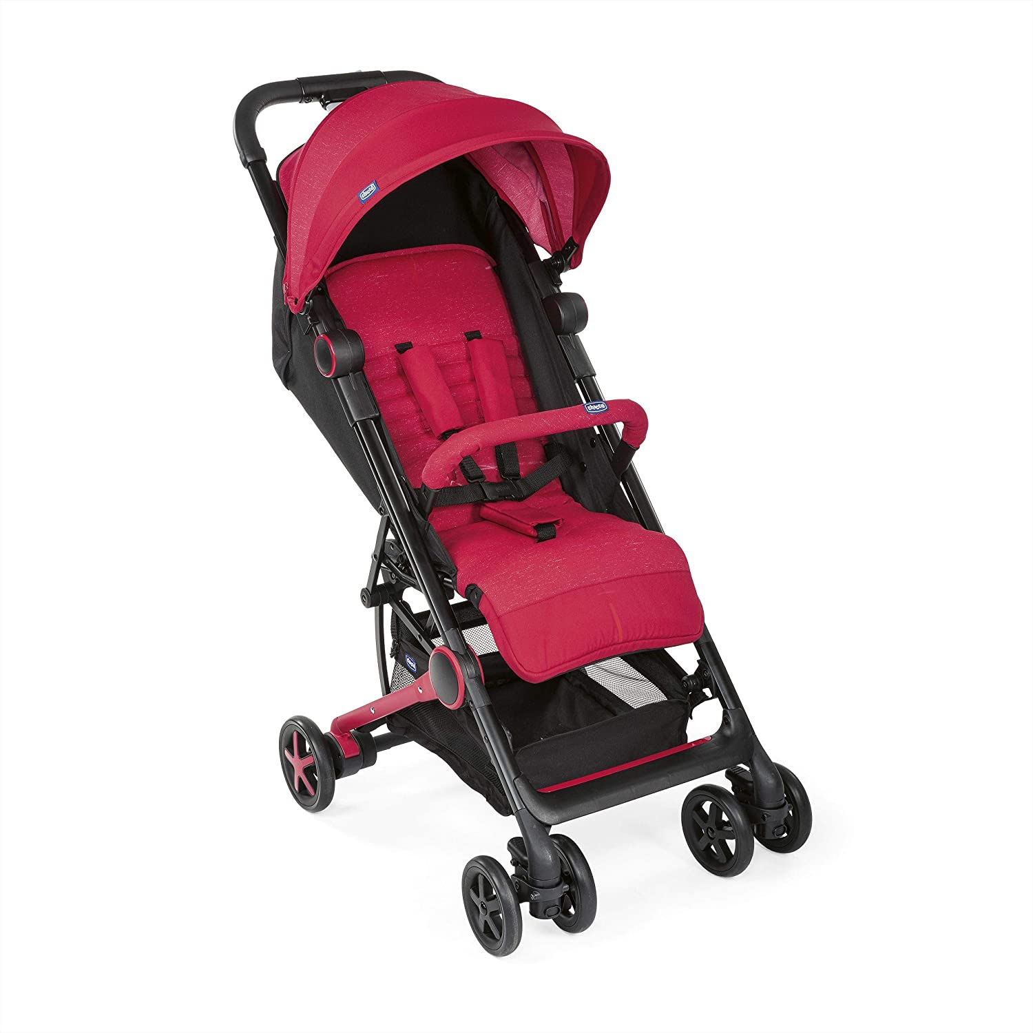Chicco Miinimo 3 Compact Lightweight Stroller Red Passion