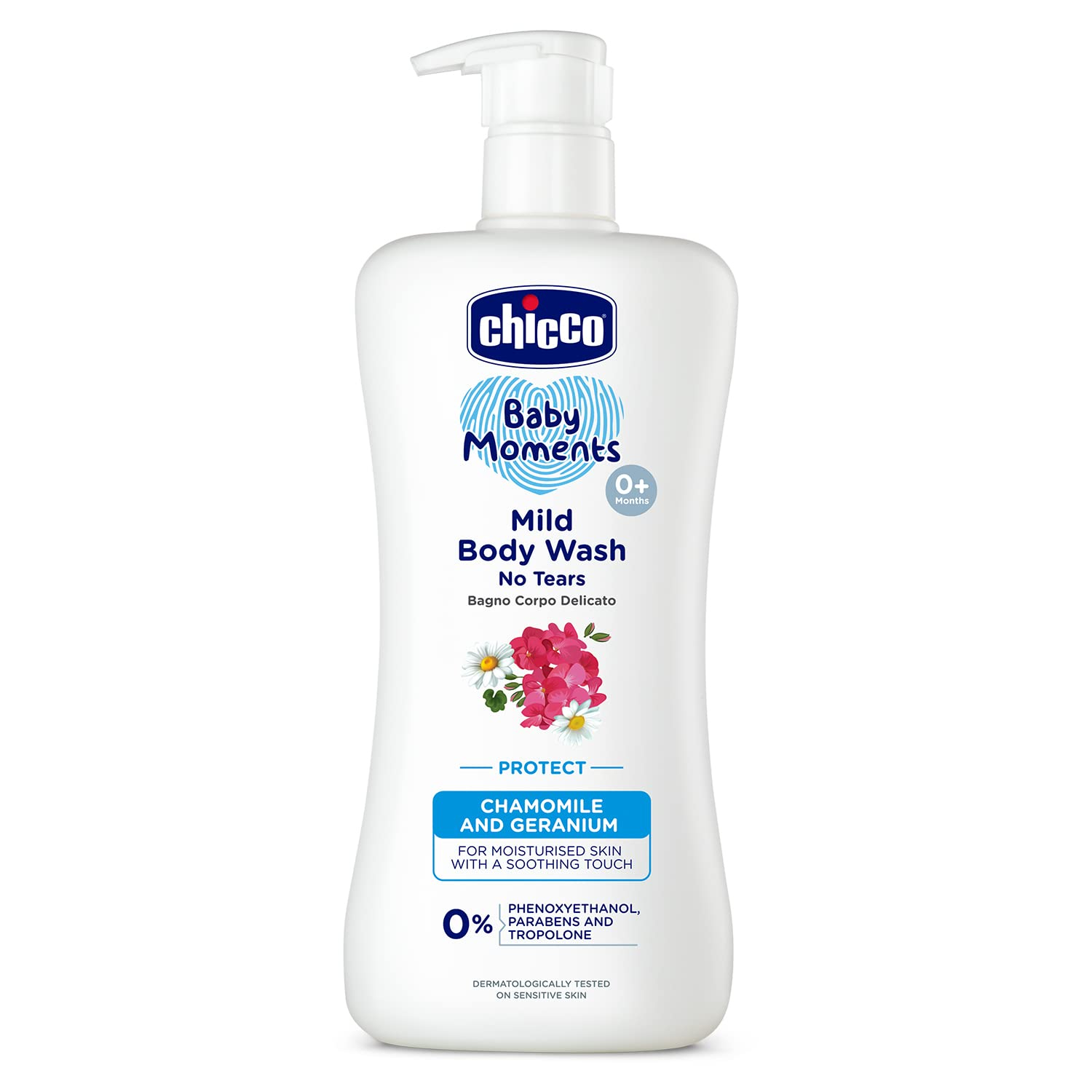Chicco Baby Moments Mild Body Wash Protect (500ml)
