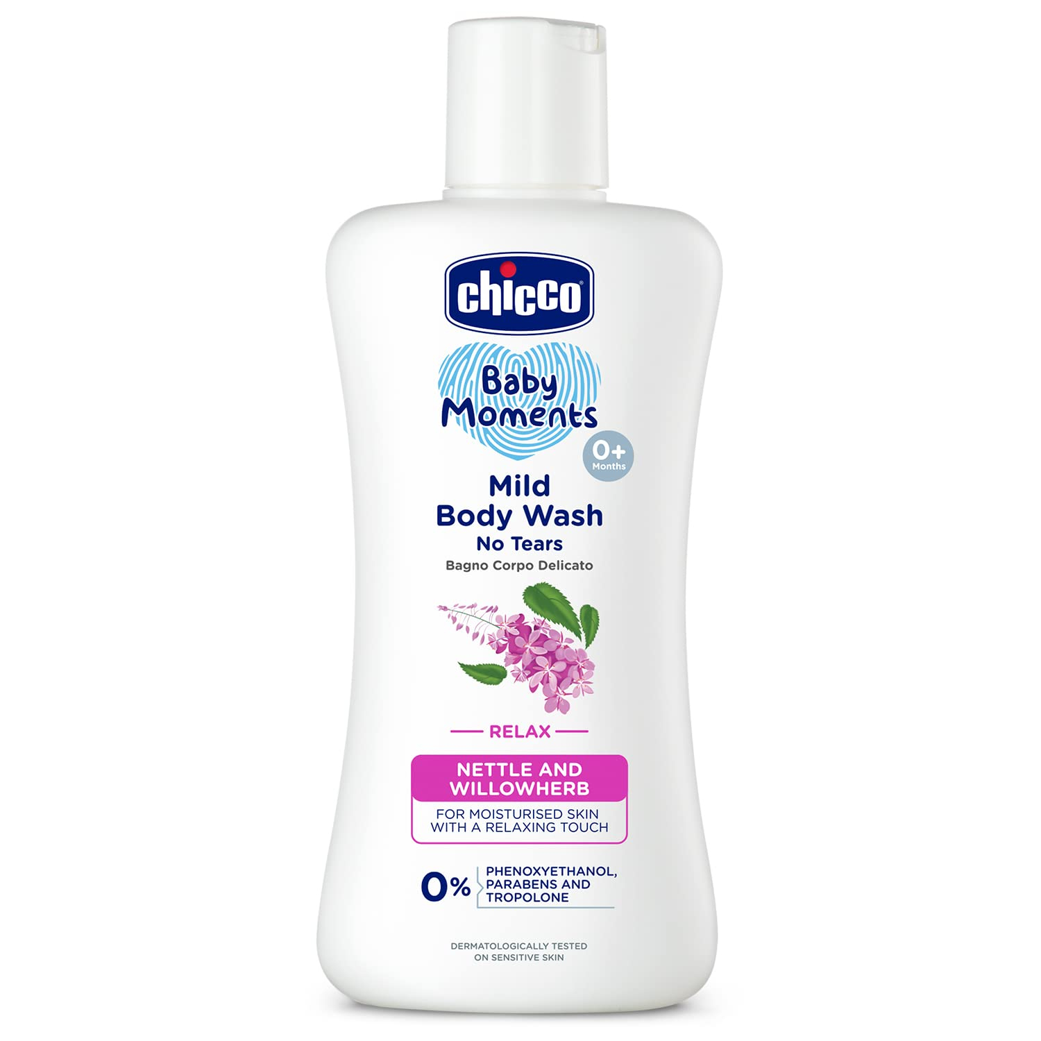 Chicco Baby Moments Mild Body Wash Relax (200ml)