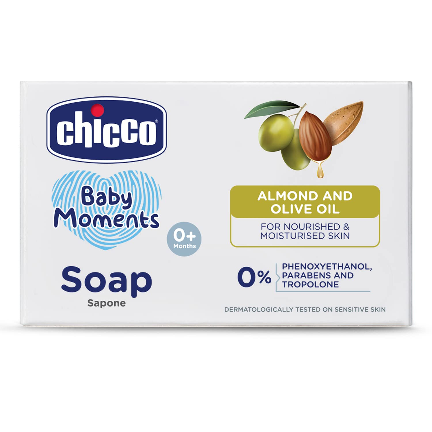 Chicco Baby Moments Soap  (125g)