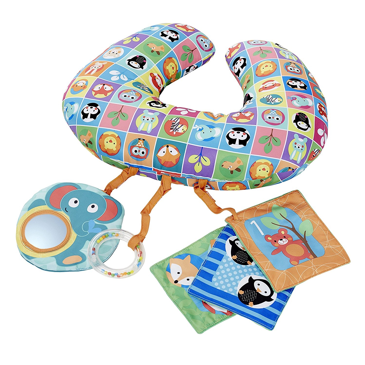 Chicco Toy Move And Grow Animal Tummy Time Pillow