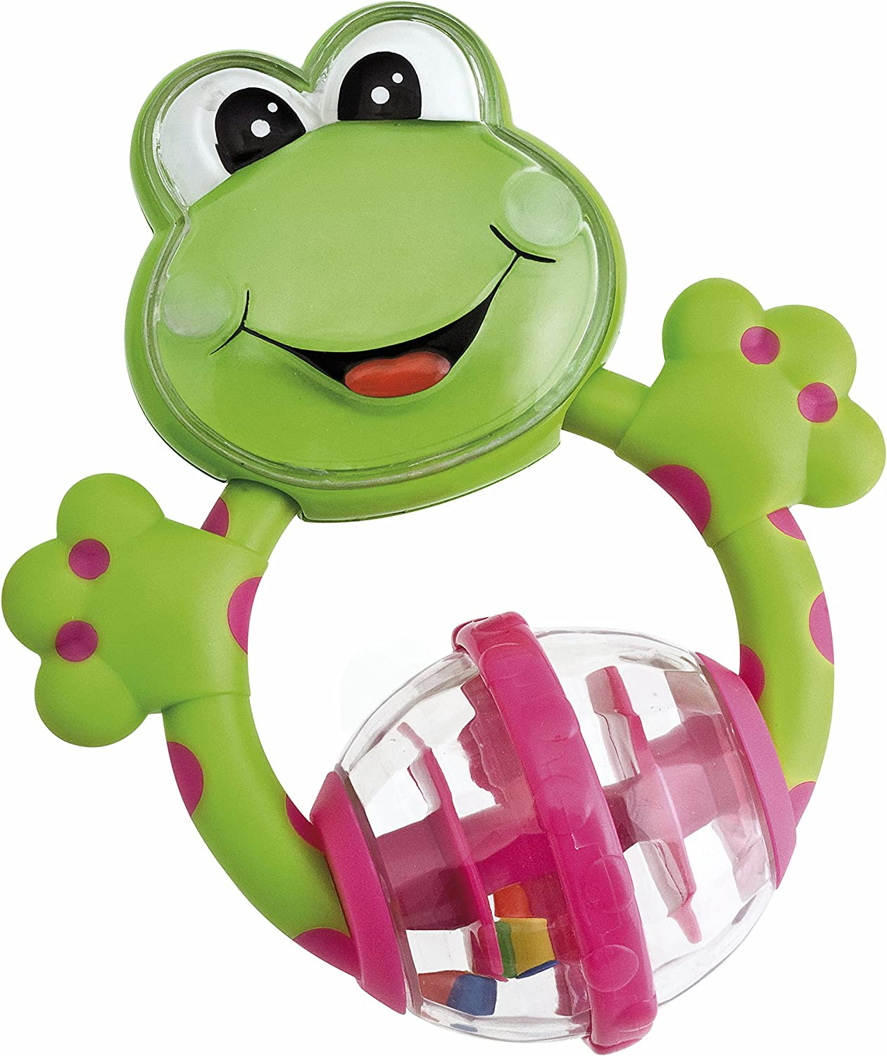 Chicco Fun Teething Rattle Frog