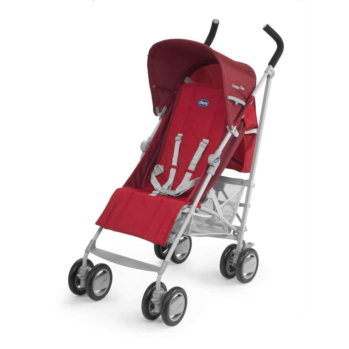 Chicco London Up Stroller with Bumper Bar Red Passion